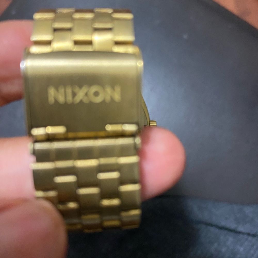 COPY - Nixon gold watch